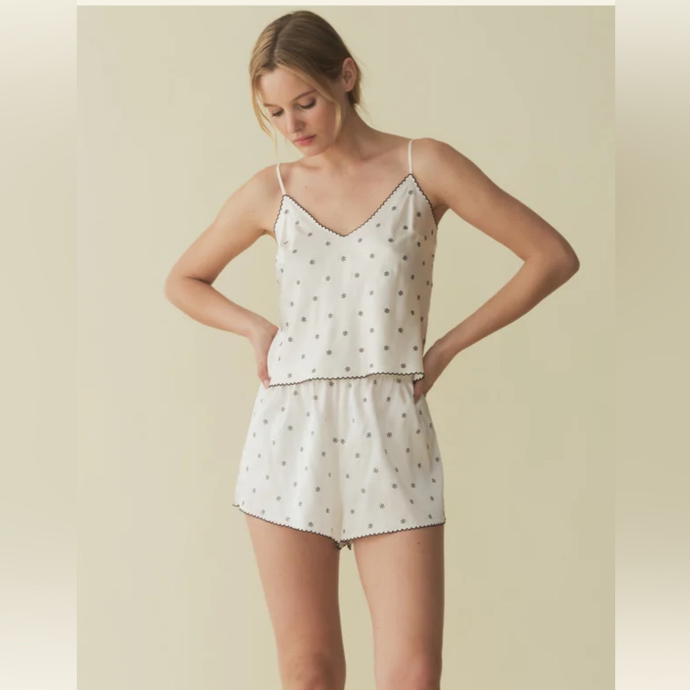 Doen Effie Cami + Marilyn short - sleep set - size L - Picture 2 of 13